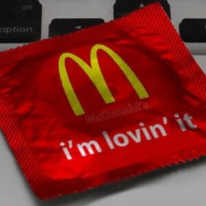 mcdonalds prezervatif
