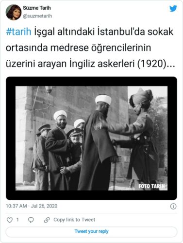 medrese ogrencilerinin ustunu arayan ingilizler