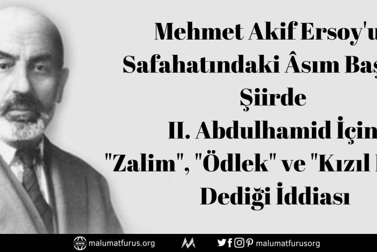 mehmet akif 2. abdulhamit kızıl kafir
