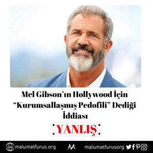 mel gibson hollywood pedofili