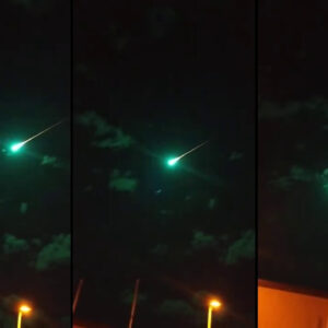 meteor düşüşü videosu