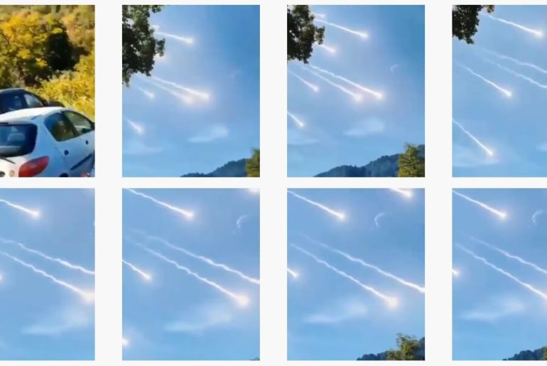 meteor yağmuru videosu