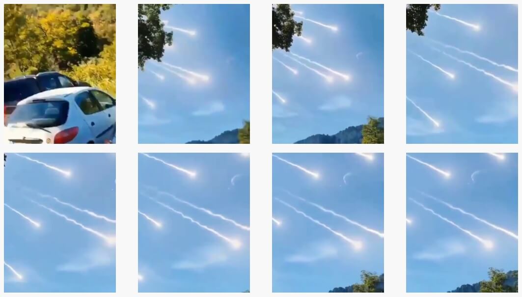 meteor yağmuru videosu