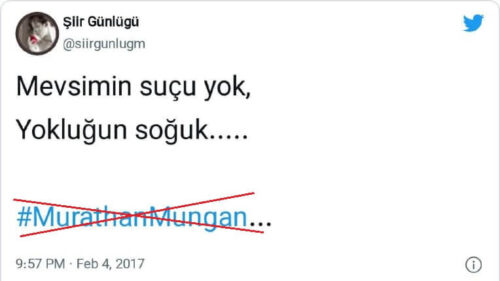 mevsimin sucu yok yoklugun soguk