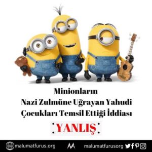 minions nazi yahudi çocukları