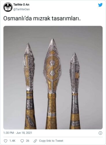 mızrak ucu tasarımı