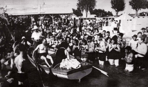 mustafa kemal ataturk floryada sandalda 19 haziran 1936