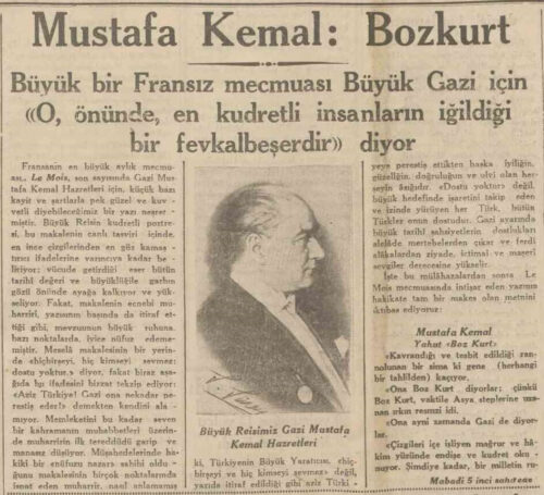 mustafa kemal bozkurt