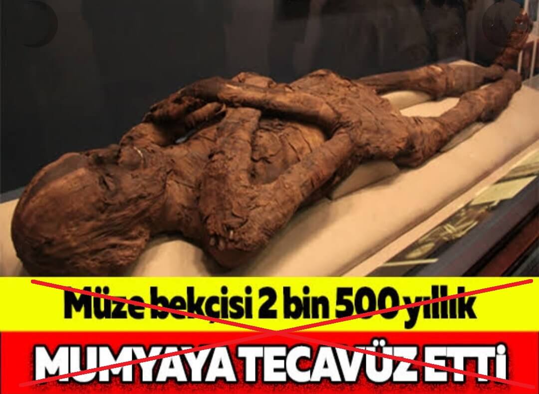 muze bekcisi mumyaya tecavuz