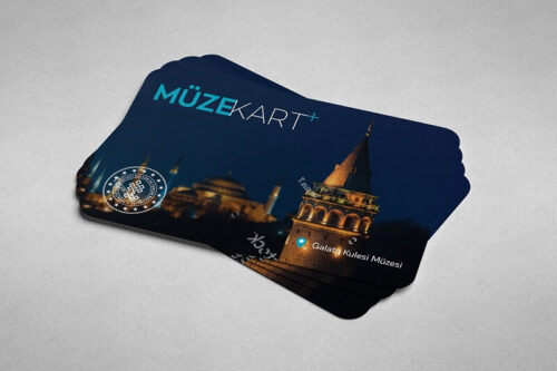 müze kart stok foto