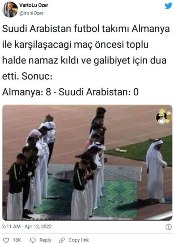 namaz galibiyet icin dua