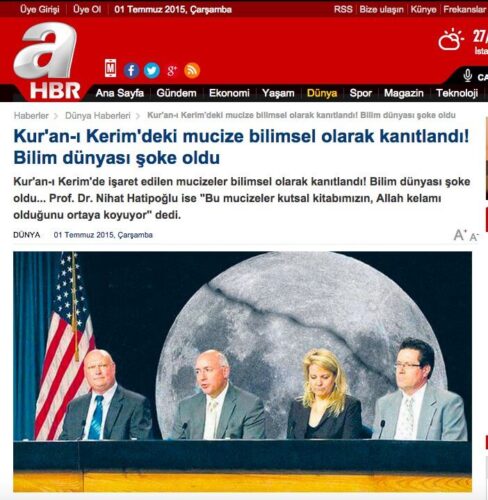 nasa ay yarıldı açıklaması parodi