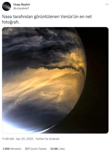 nasa venus