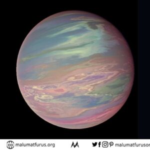 nasanın keşfettiği yeni gezegene ait sanılan görsel