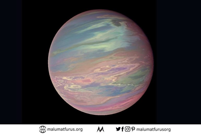 nasanın keşfettiği yeni gezegene ait sanılan görsel