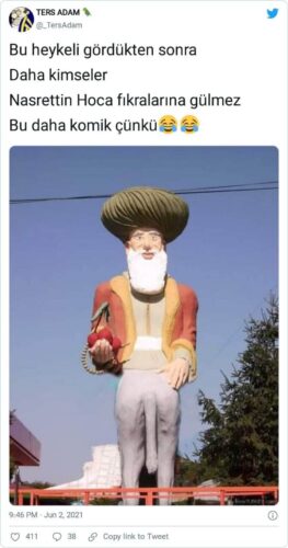 nasreddin hoca eşeğe ters