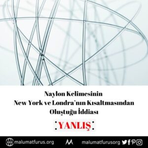 naylon newyork londra kısaltma