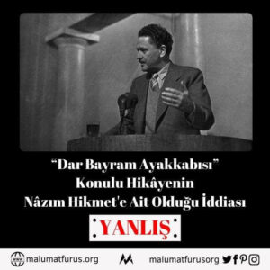 nazım hikmet bayram ayakkabısı