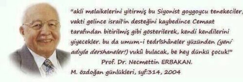 necmettin erbakan m. özdoğan günlükleri