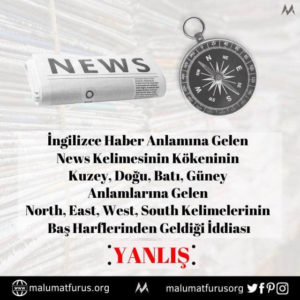 news kuzey doğu batı güney