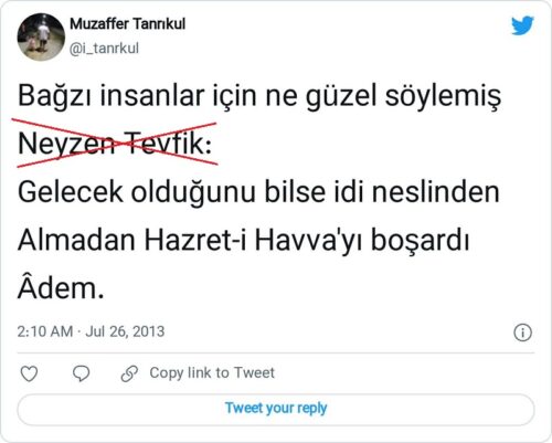 neyzen tevfik adem havva