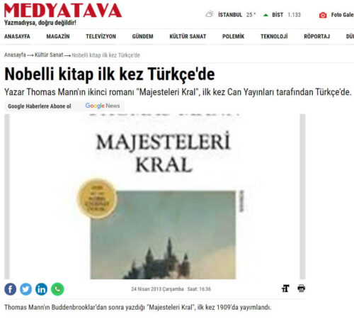 Nobelli Kitap Türkçe