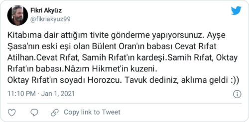 oktay rifat horozcu soyadı 