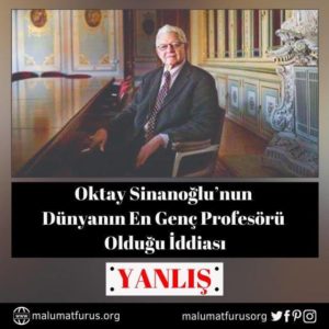 oktay sinanoğlu dünyanın en genç profesörü