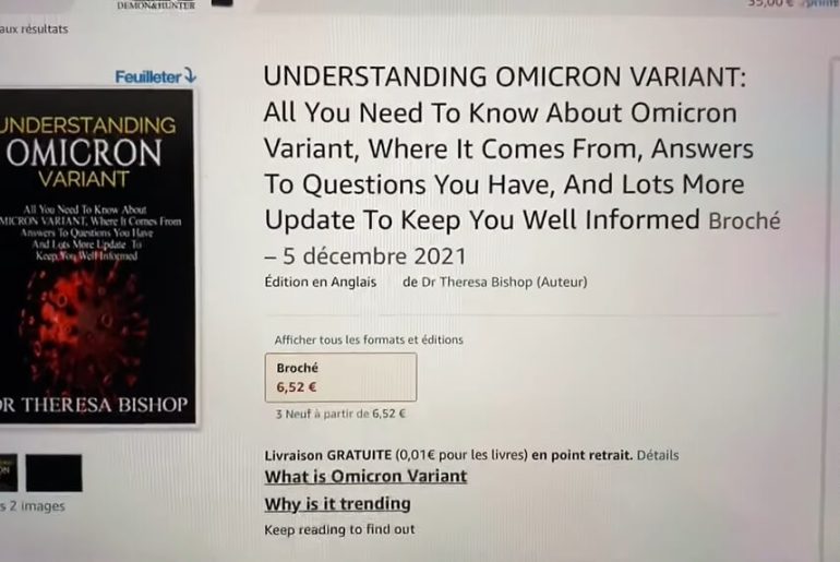 omicron varyanti kitap