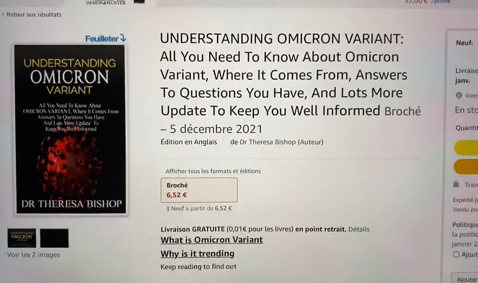 omicron varyanti kitap