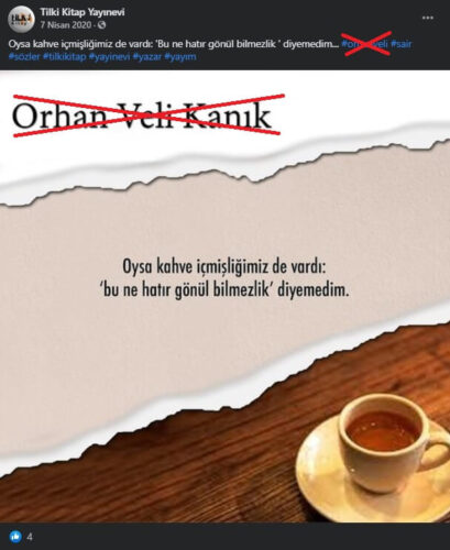 Oysa kahve içmişliğimiz de vardı bu ne hatır gönül bilmezlik