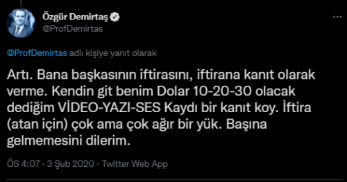 ozgur demirtas dolar 10