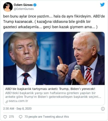 trump kazandı