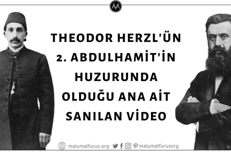 Padişah 2. Abdulhamit'in Huzurunda Theodor Herzl'in Göründüğü Ana Ait Olduğu İddiasıyla Paylaşılan Video Kaydı Aslında Bir Sinema Filminden