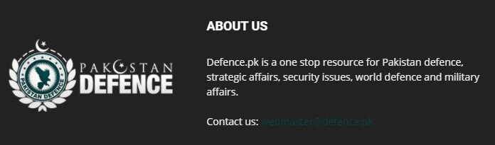 pakistan defence sitesi
