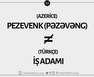 Azeri Türkçesinde Pezevenk Kelimesinin Türkçe Karşılığının İş Adamı Ya Da Önder Olduğu İddiası Doğru Değil