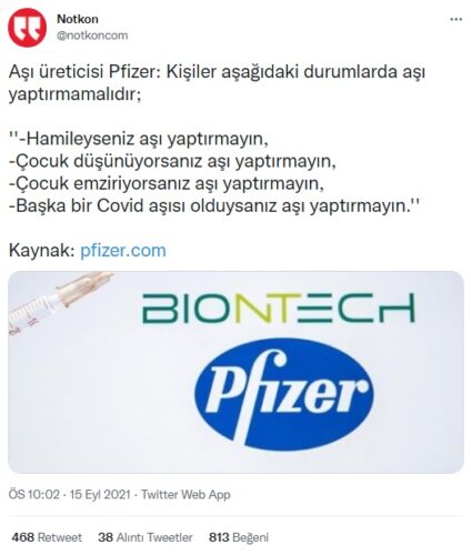 pfizer aşı hamile emziren