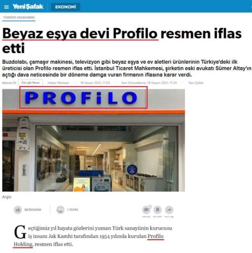 profilo resmen iflas etti