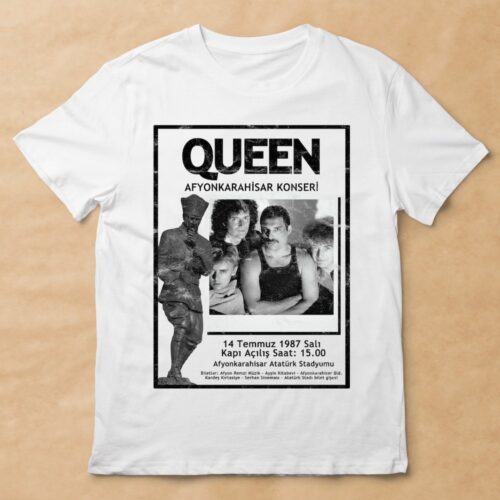 queen afyon konseri tshirt