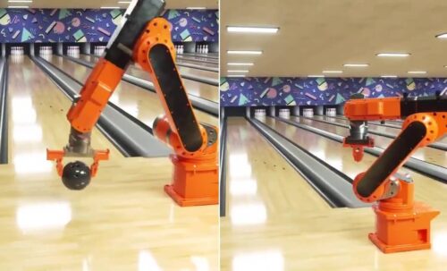 robot bowling