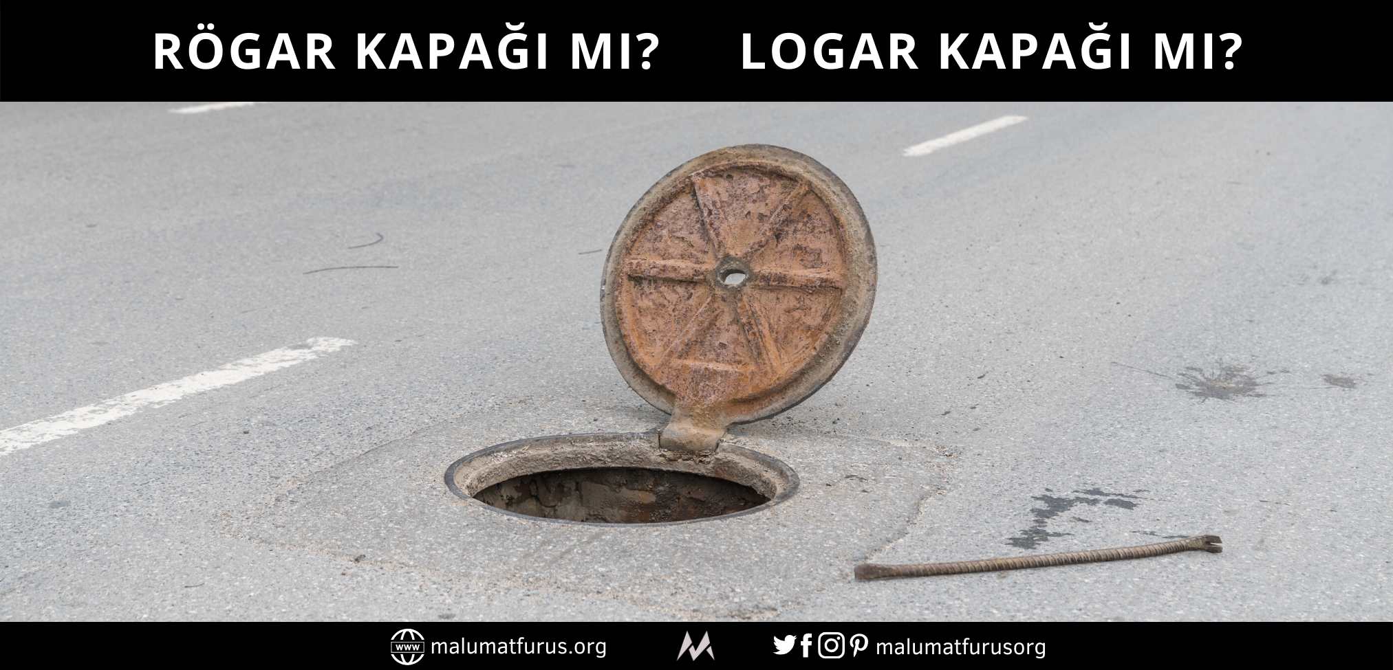 Rögar kapağı logar kapağı