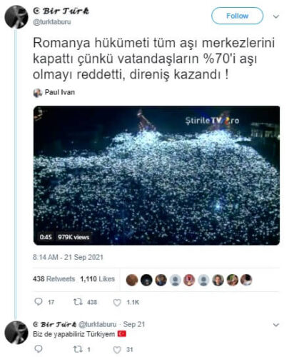 romanya asi eylem