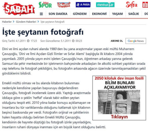 şeytanın fotoğrafı