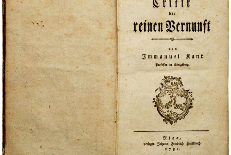 saf aklın eleştirisi kapak