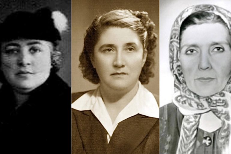 Sadiye Ardahan, Müfide İlhan, Zekiye Midyat