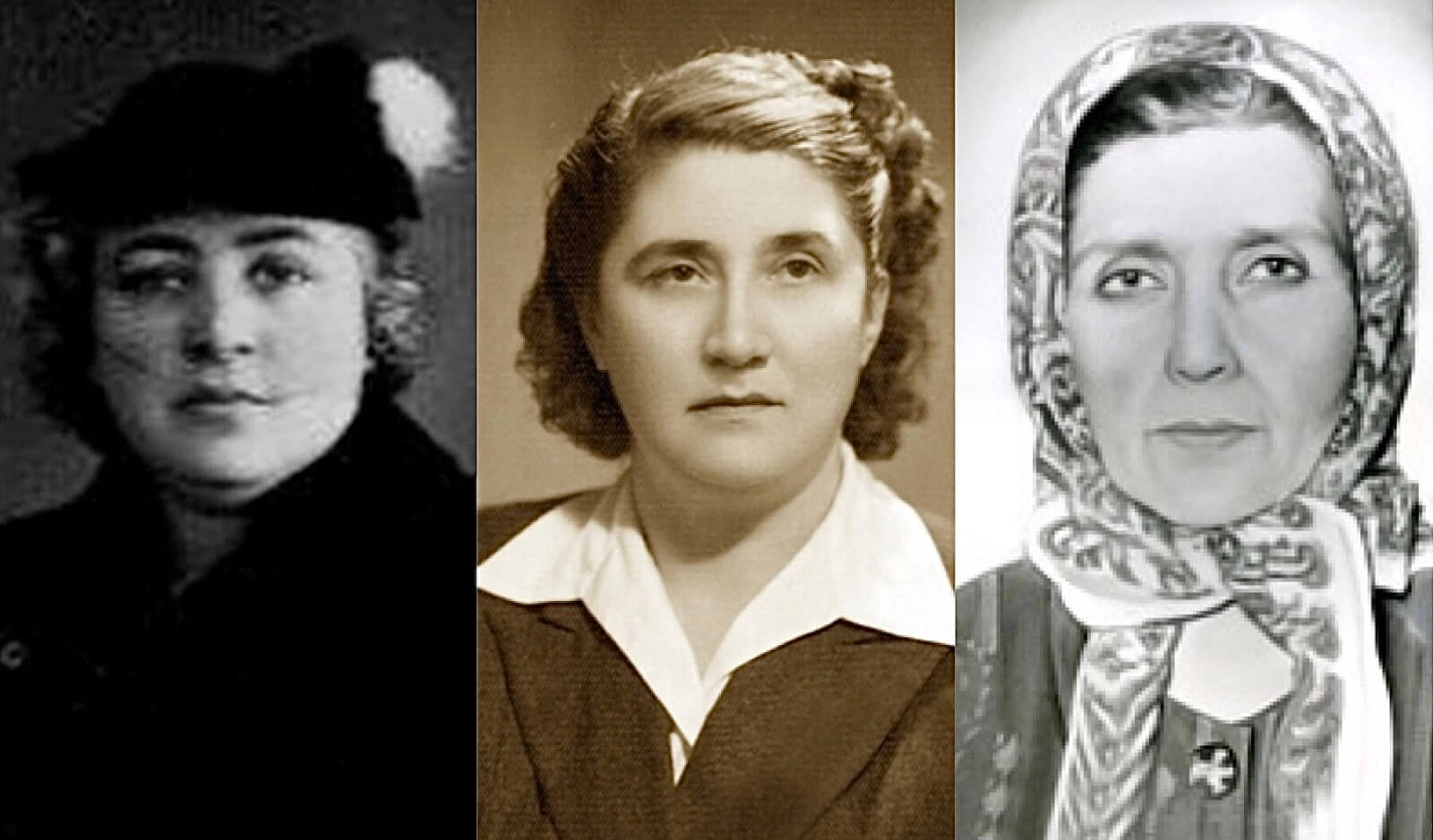 Sadiye Ardahan, Müfide İlhan, Zekiye Midyat