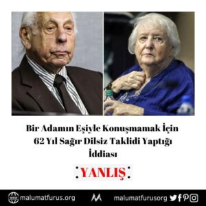 sağır taklidi yapan adam