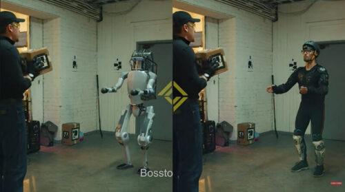 sahte robot video