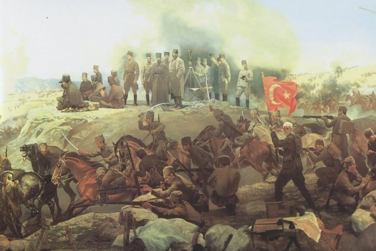 sakarya meydan muharebesi harita