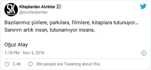 Sanırım Artık İnsan Tutunamıyor İnsana